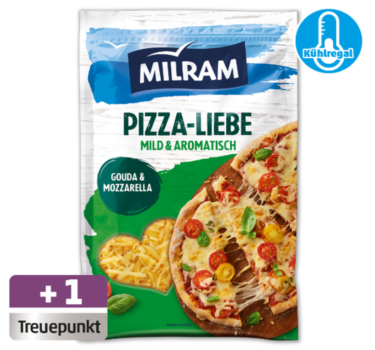 Bild 1 von MILRAM Reibekäse*