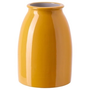 KOPPARBJÖRK  Vase, leuchtend gelb