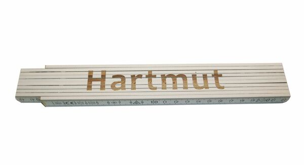 Bild 1 von Heka Werkzeuge GmbH Meterstab weiß Hartmut