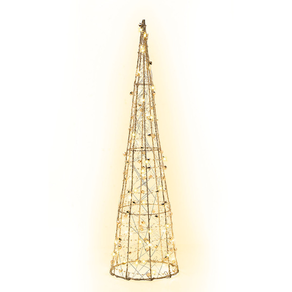 Bild 4 von AMARE LED Pyramide 60 cm Draht gold