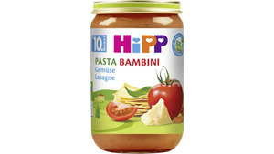 HiPP Menüs ab 10.Monat - Pasta Bambini - Gemüse-Lasagne