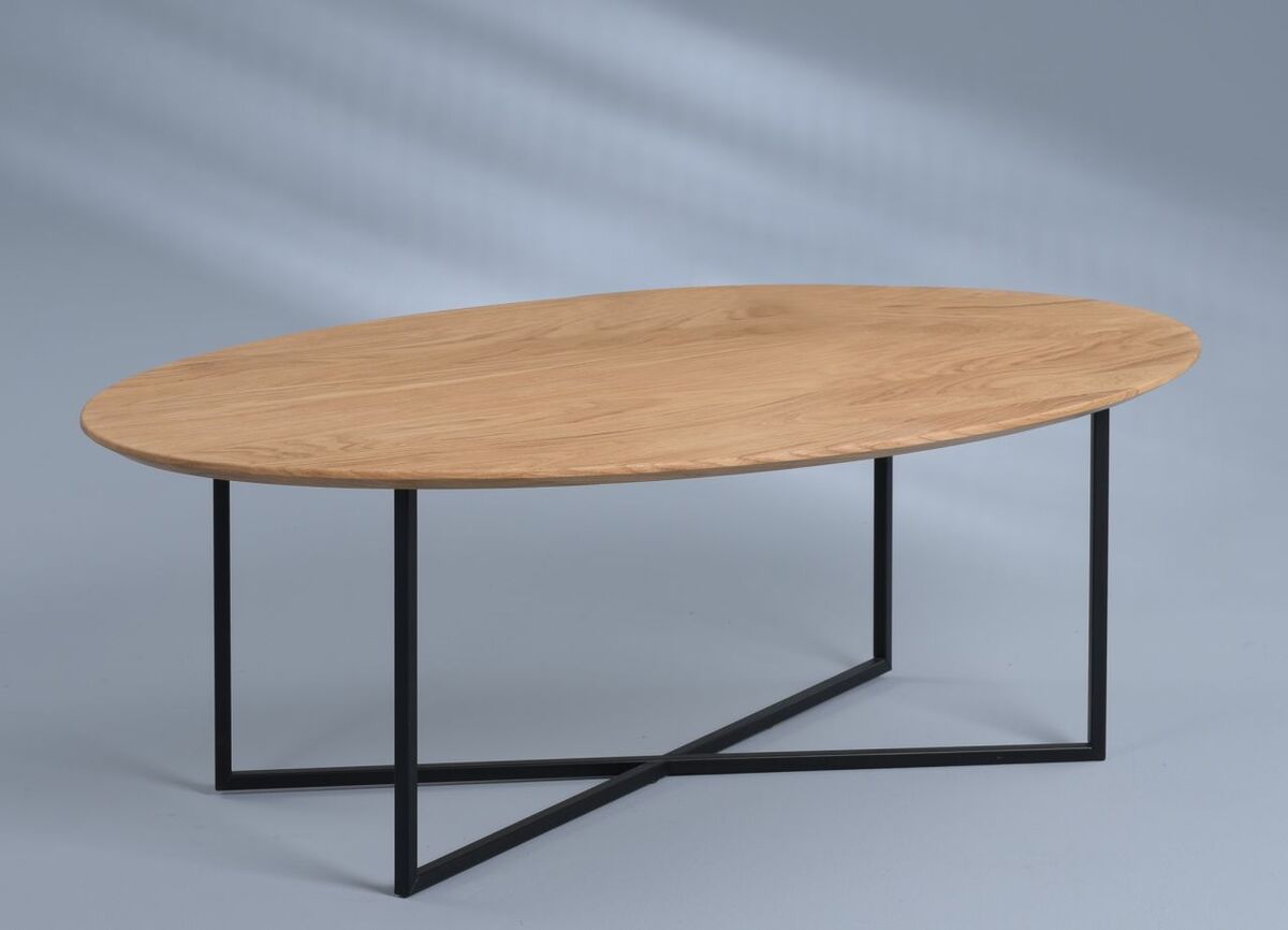 Bild 1 von M2 Couchtisch "Keno 3" in Wildeiche massiv