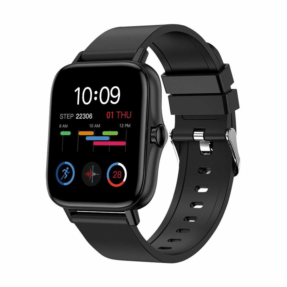 Bild 1 von Fontastic Smartwatch FontaFit 390 Chas Schwarz
