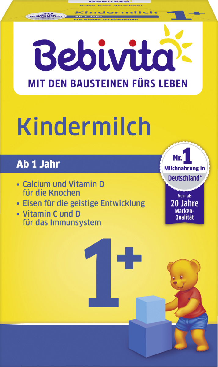 Bild 1 von Bebivita Kindermilch 1 ab 1 Jahr