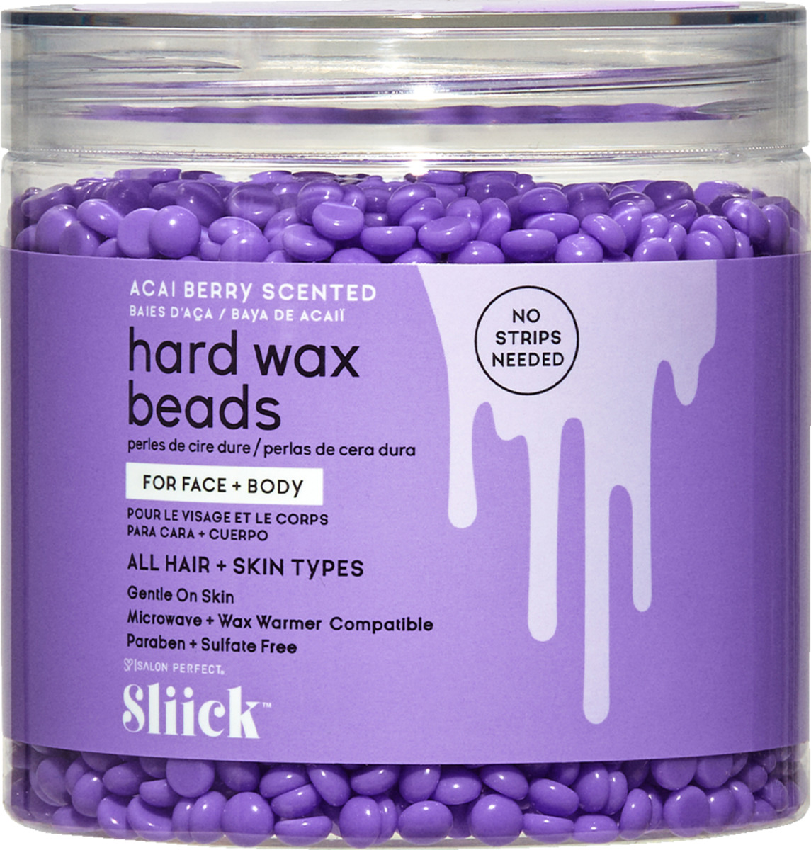 Bild 1 von Sliick Warmwachsperlen Acai