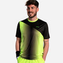 Bild 1 von Herren Padel T-Shirt kurzarm atmungsaktiv - PTS 500 gelb/schwarz