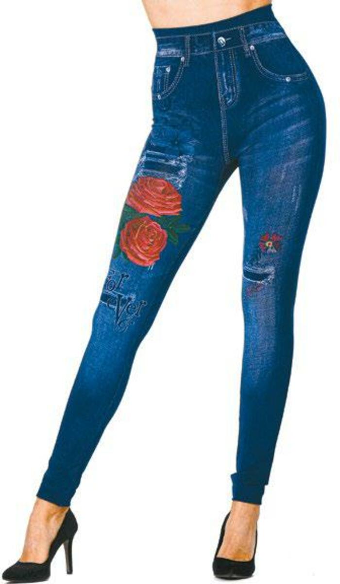 Bild 1 von Jeggings in Jeansoptik