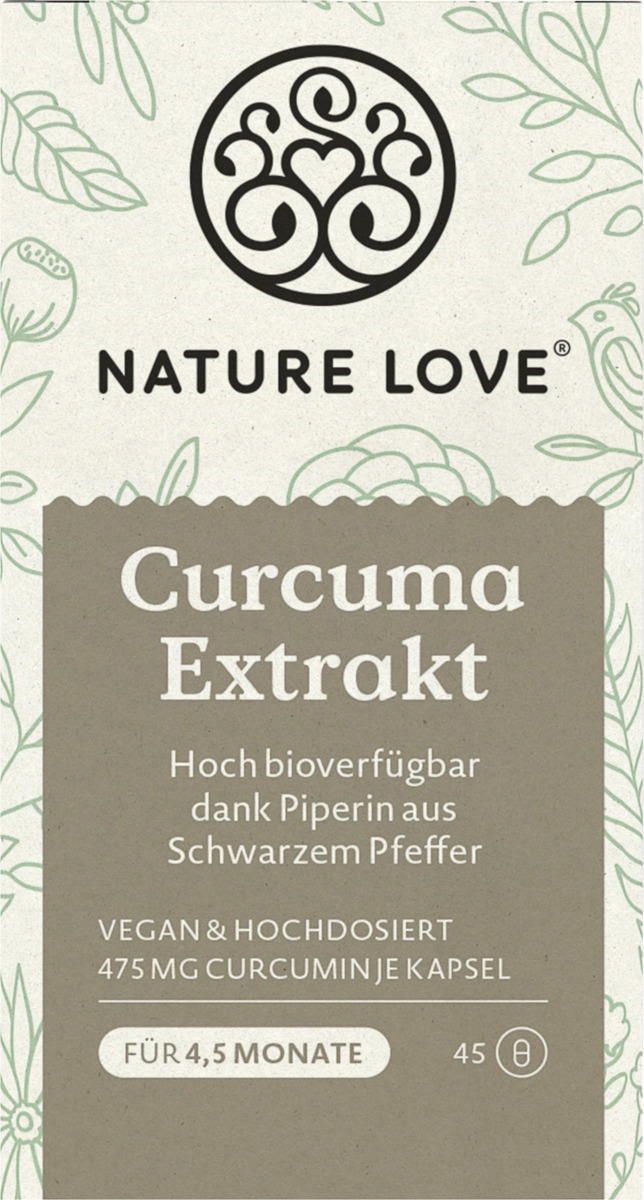 Bild 1 von Nature Love Curcuma Extrakt