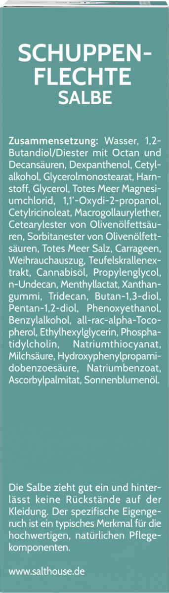 Bild 4 von Salthouse Totes Meer Therapie Schuppenflechte Salbe 13.32 EUR/100 ml