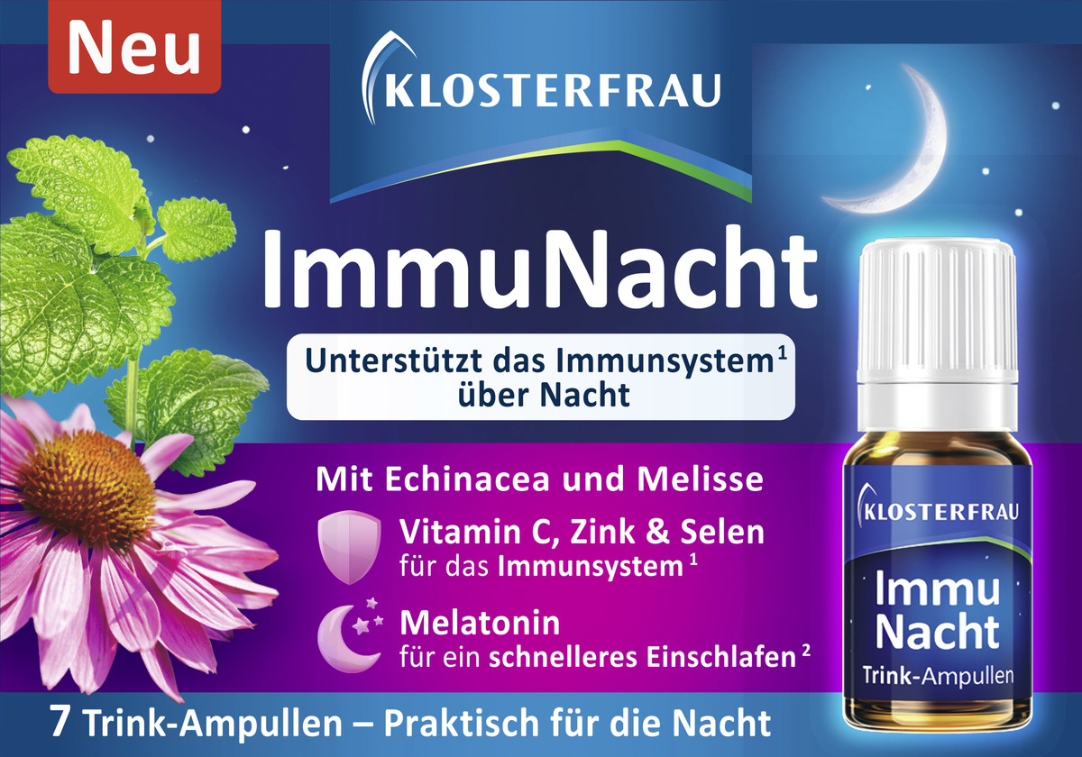 Bild 1 von Klosterfrau ImmuNacht Trink-Ampullen