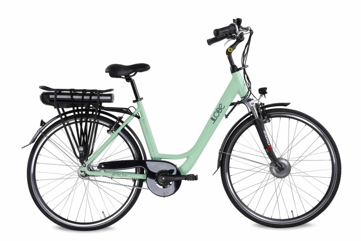 Bild 1 von LLobe City-E-Bike 28" Metropolitan JOY 2.0 Pastellgrün 36V / 13Ah