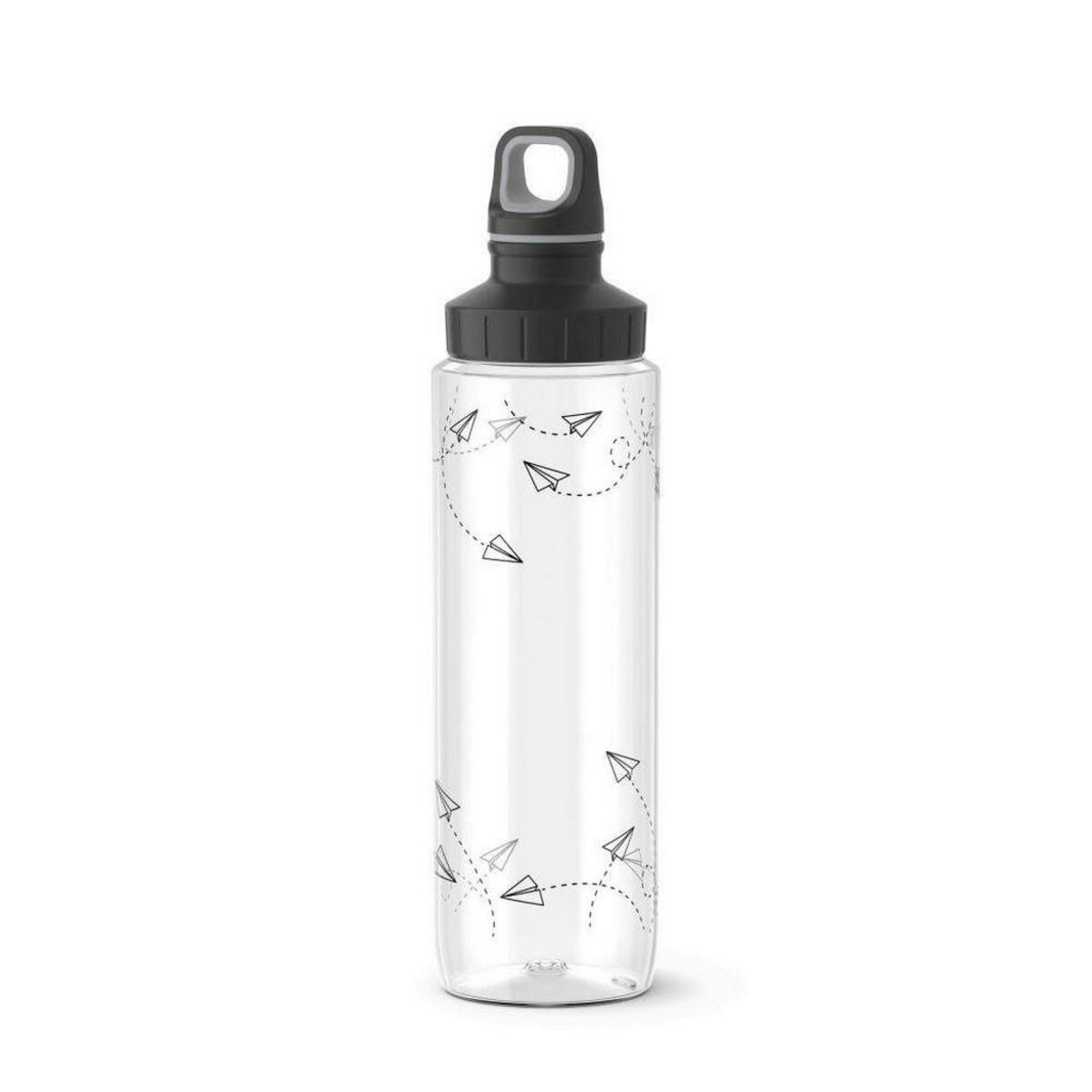 Bild 1 von Tefal Trinkflasche Drink2Go Paper Planes transparent B/H/T: ca. 6,8x28x6,8 cm