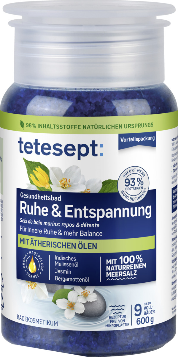 Bild 1 von tetesept Meeressalz Ruhe & Entspannung