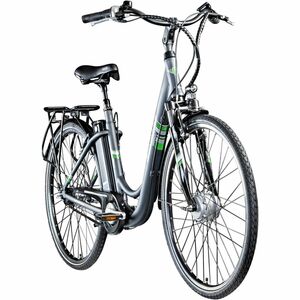 Zündapp Green 3.7 E Bike Damen 28 Zoll Pedelec 7 Gang Elektrofahrrad ab 150 cm Damenfahrrad retro Ho