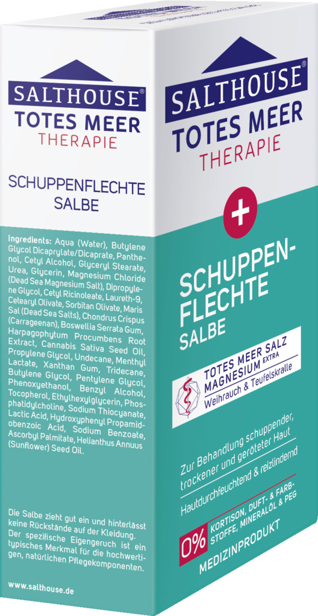 Bild 1 von Salthouse Totes Meer Therapie Schuppenflechte Salbe 13.32 EUR/100 ml