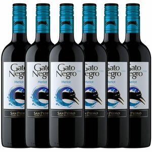 Gato Negro Merlot Rotwein halbtrocken 0,75l