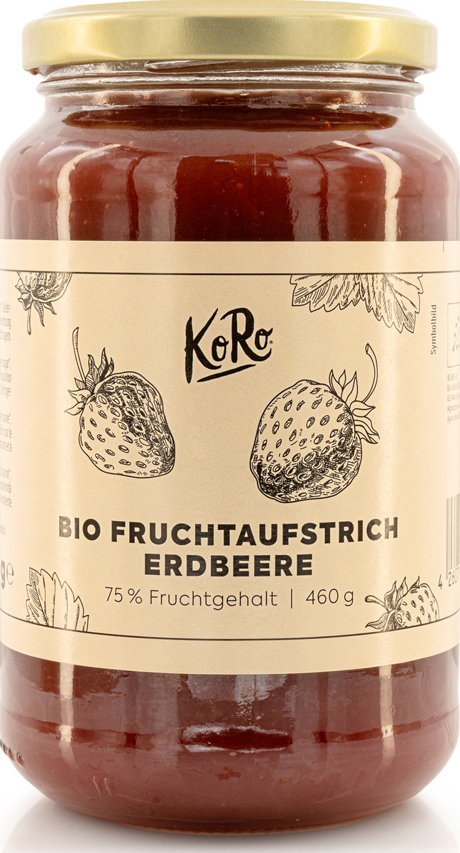Bild 1 von KoRo Bio Fruchtaufstrich Erdbeere