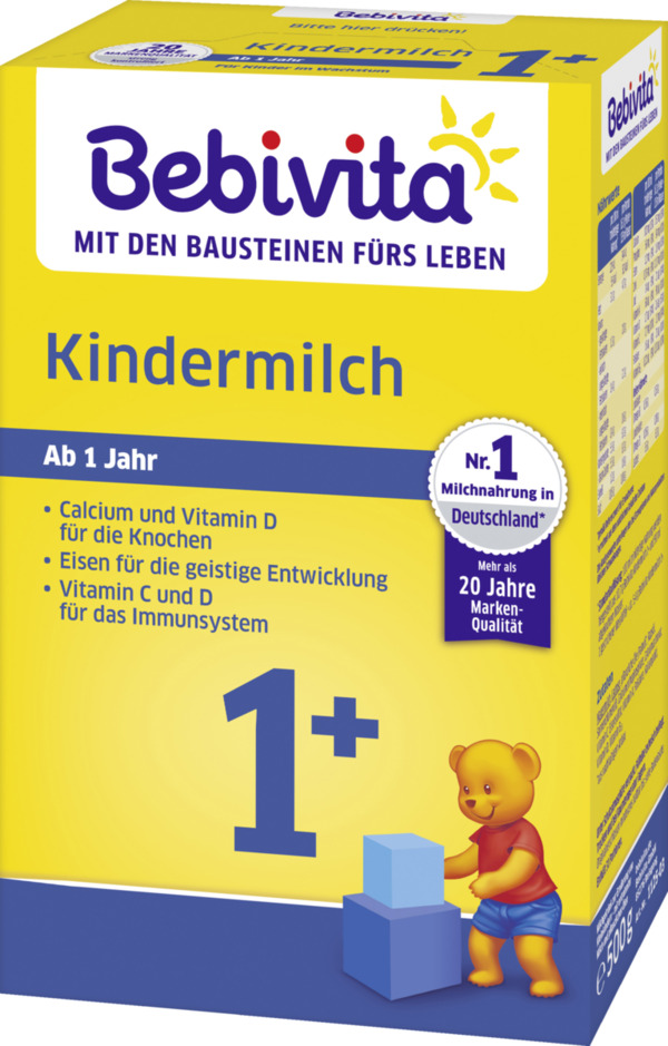 Bild 2 von Bebivita Kindermilch 1 ab 1 Jahr