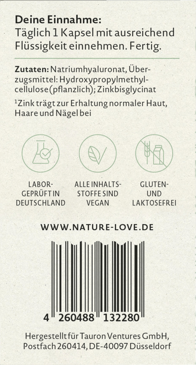 Bild 3 von Nature Love Hyaluronsäure Kapseln