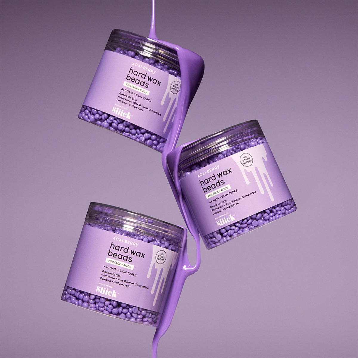 Bild 3 von Sliick Warmwachsperlen Acai