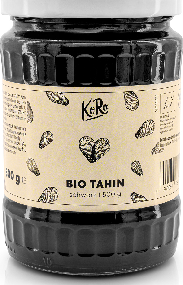 Bild 1 von KoRo Bio Schwarzes Tahin