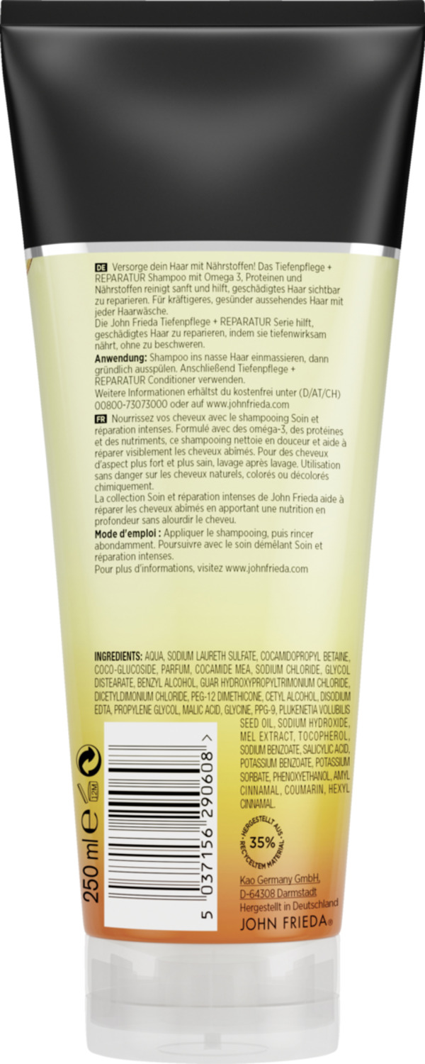 Bild 2 von JOHN FRIEDA Tiefenpflege + Reparatur Shampoo