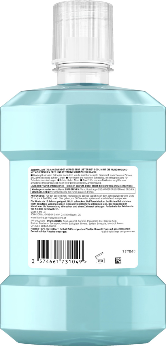 Bild 4 von Listerine Mundspülung Cool Mint XXL