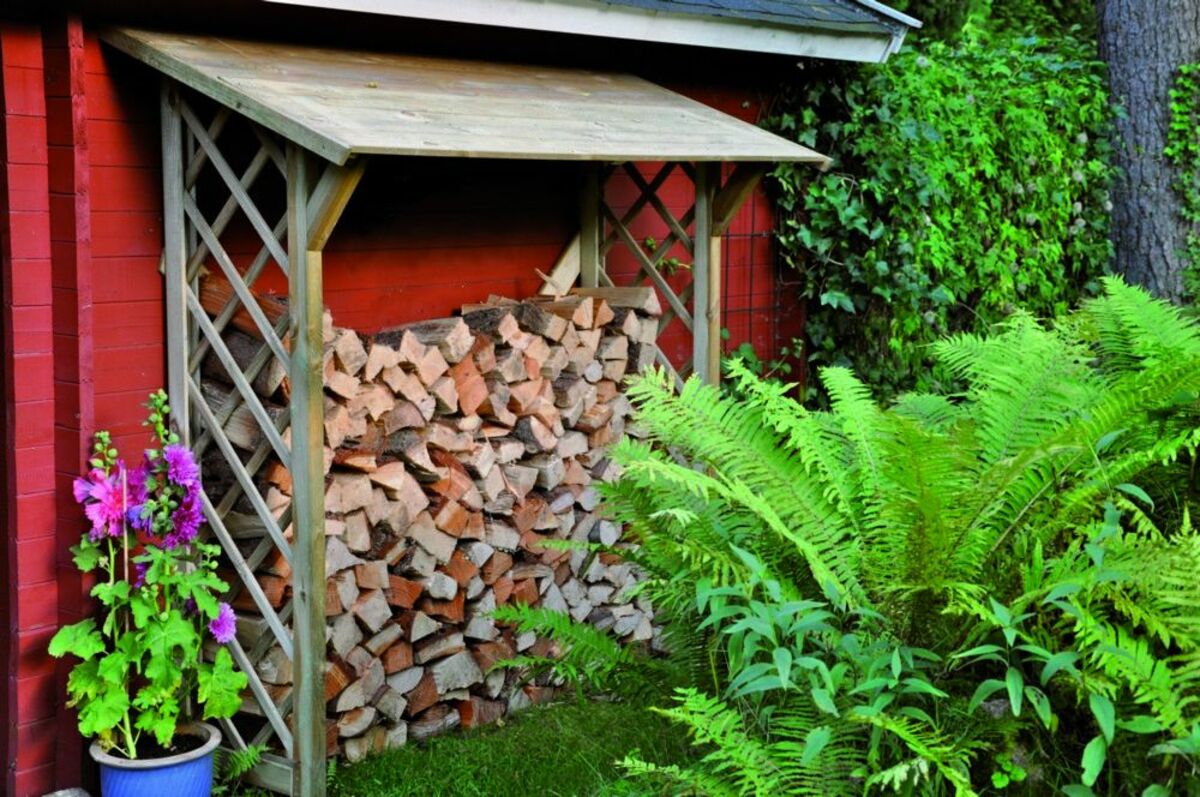 Bild 1 von TETZNER & JENTZSCH - ANNE Kaminholzregal 180 x 177 x 48/78 cm