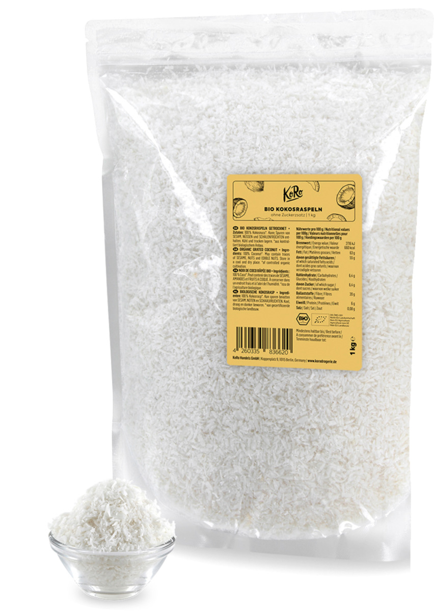 Bild 1 von KoRo Bio Kokosraspeln