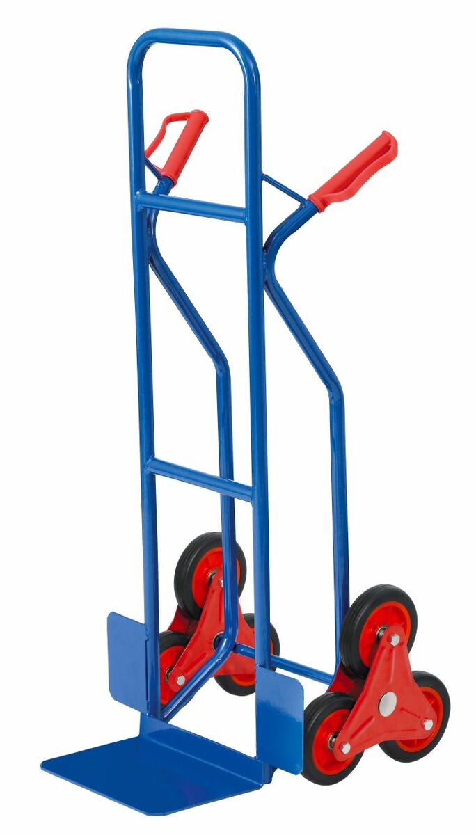 Bild 1 von ProBauTec Stapelkarre Treppensteiger Sternrad 2x3, Tragkraft 150 kg-