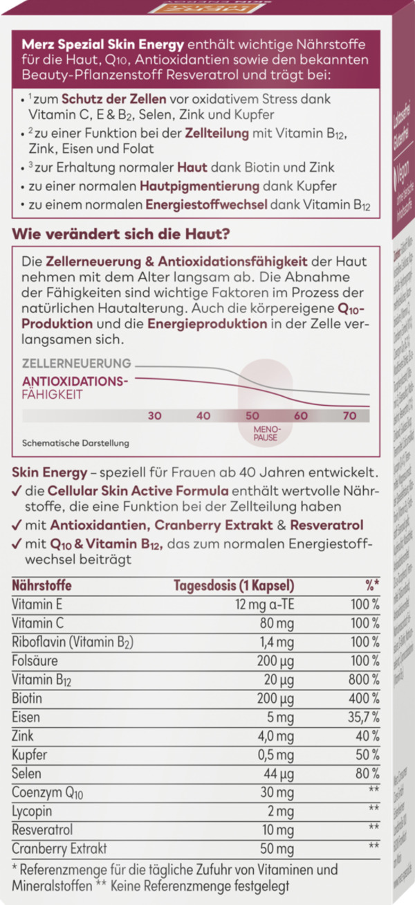 Bild 4 von Merz Spezial Skin Energy Beauty Kapseln