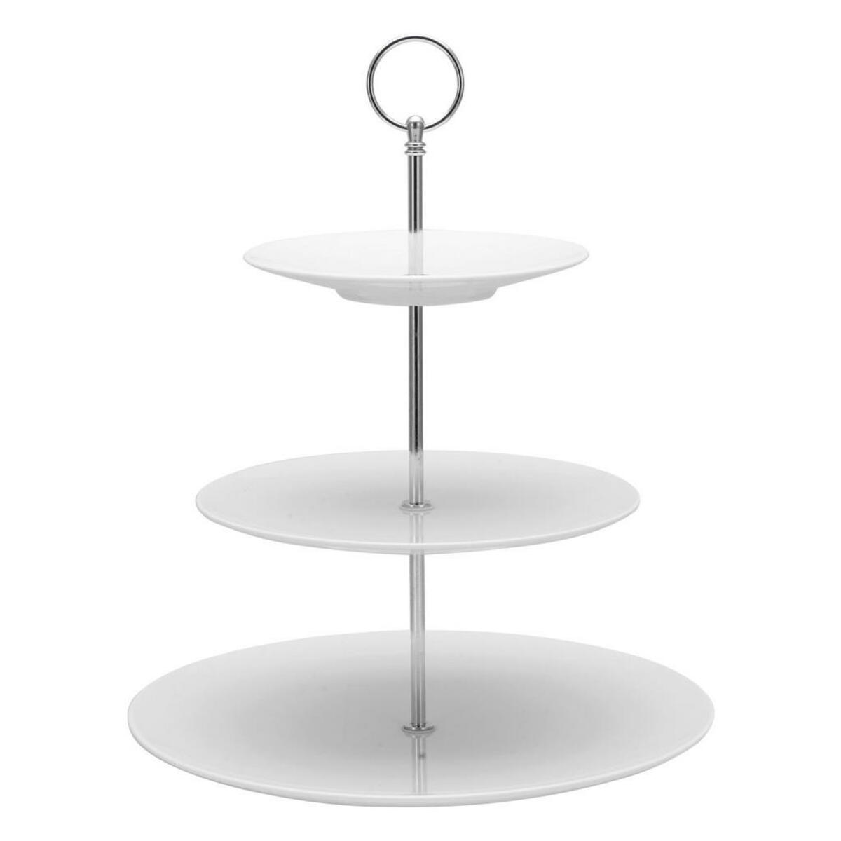 Bild 1 von CreaTable Etagere Universal weiß Porzellan H: ca. 35 cm