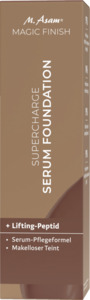 M. Asam Magic Finish Supercharge Serum Foundation 480 deep almond