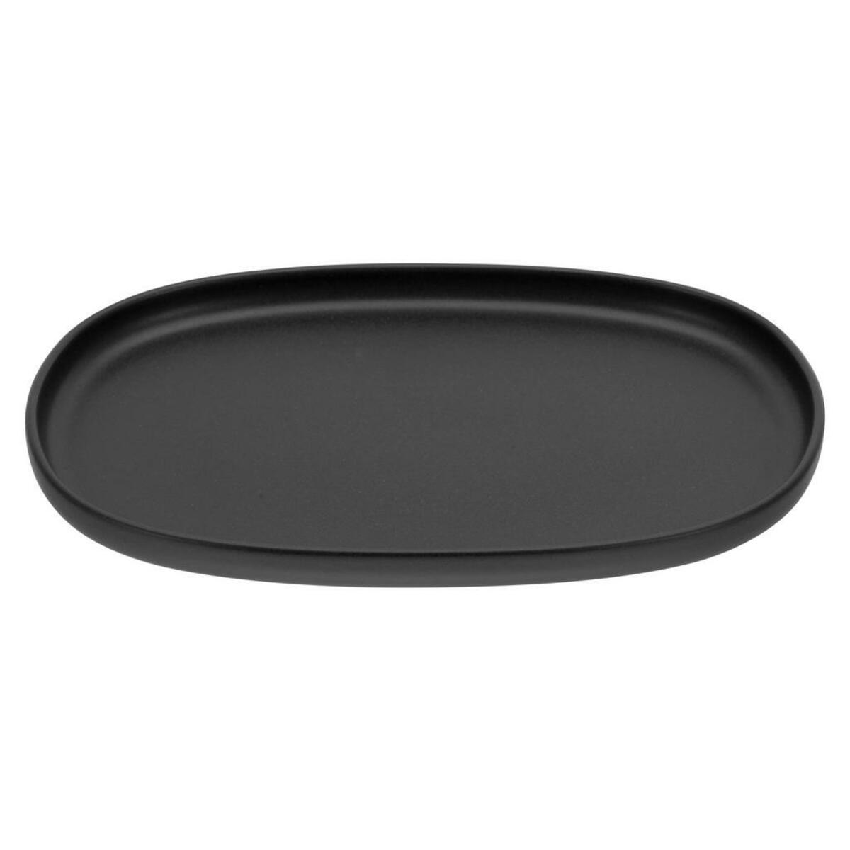 Bild 1 von CreaTable Servierplatte Uno Black anthrazit Steinzeug