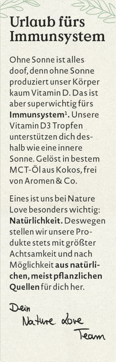Bild 4 von Nature Love Vitamin D3 5000