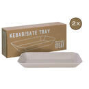 Bild 1 von CreaTable Servierset Streat Tray Kebab/Satay creme Steinzeug