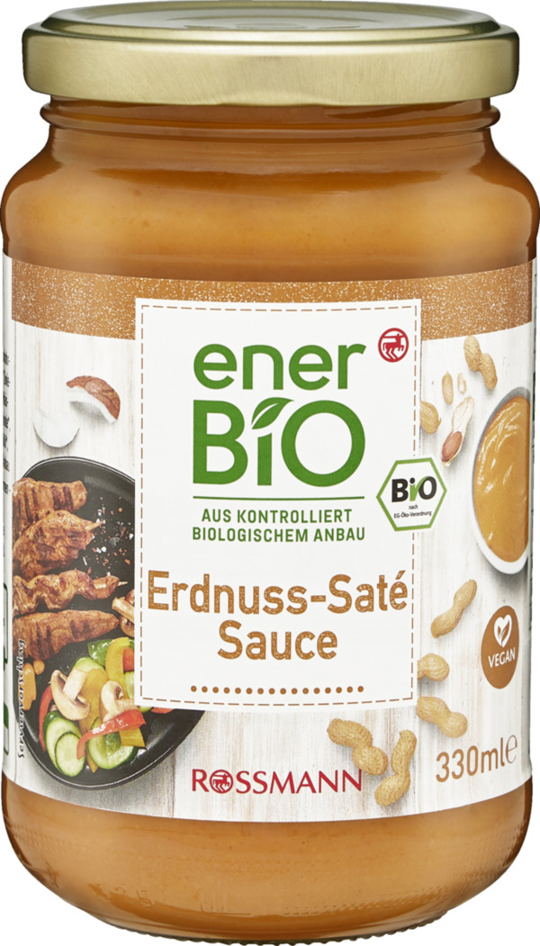 Bild 1 von enerBiO Erdnuss-Saté-Sauce