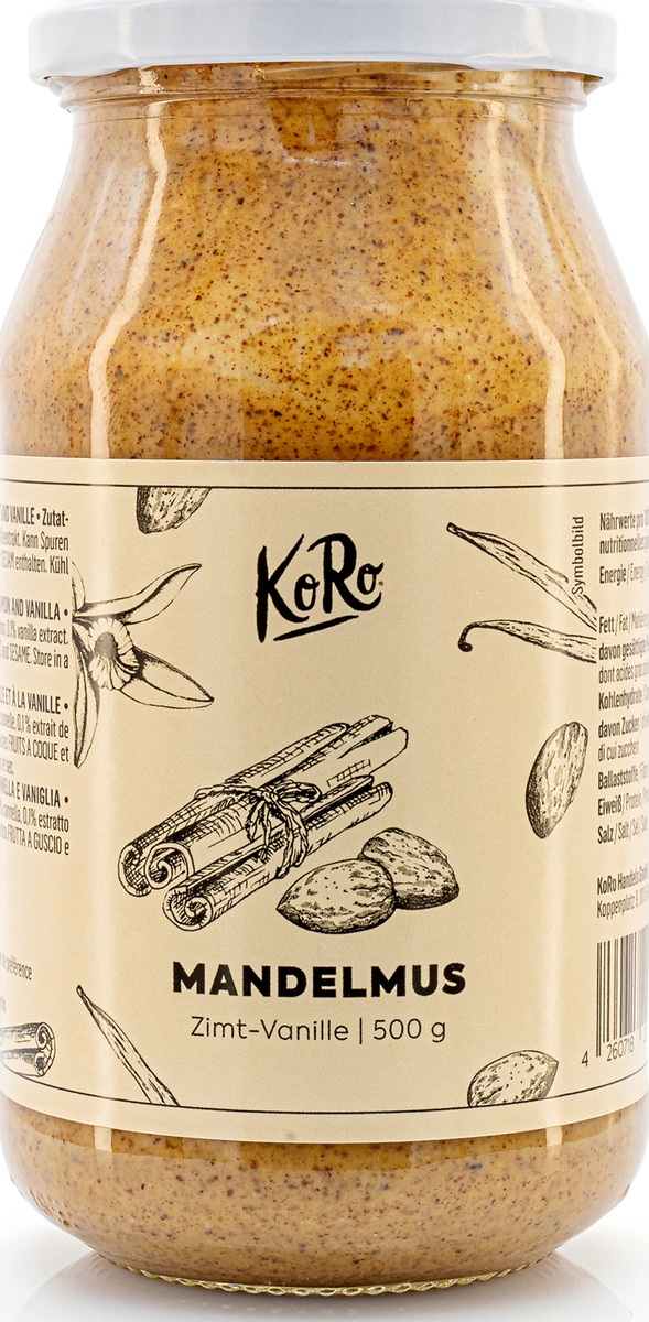 Bild 1 von KoRo Mandelmus Zimt-Vanille