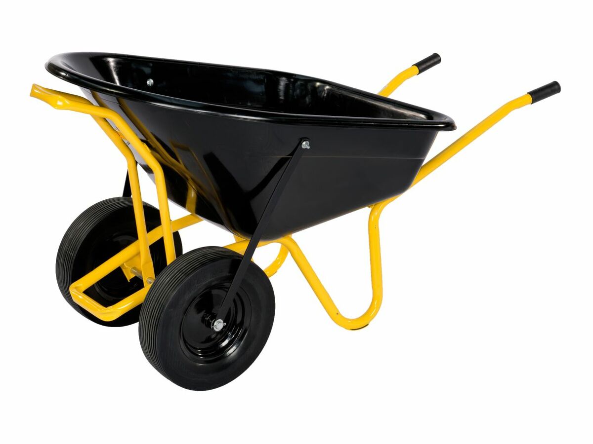 Bild 1 von ProBauTec Garten-/Bauschubkarre 'TWIN' 160 L-