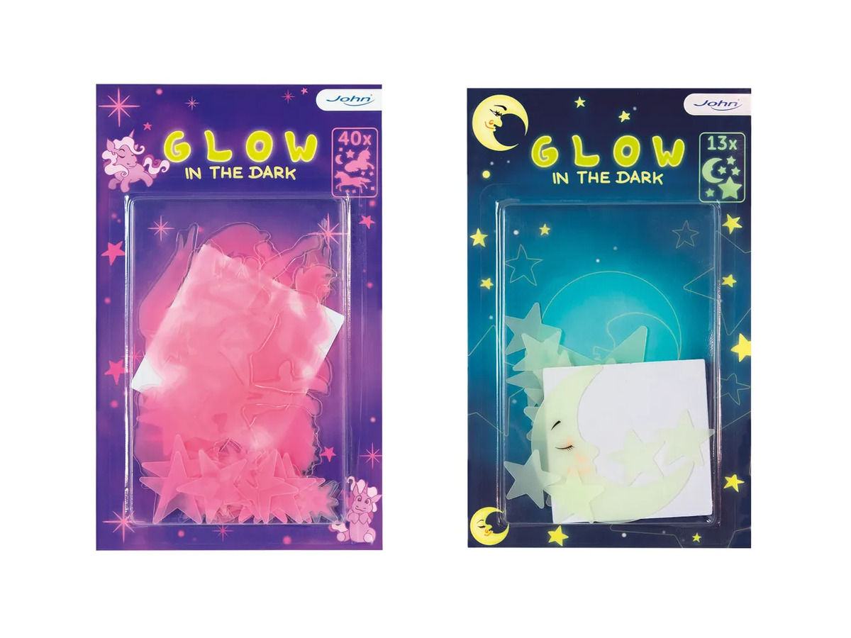 Bild 1 von JOHN Leuchtsticker, 
         Set