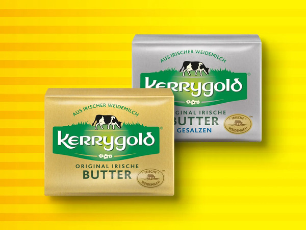 Bild 1 von Kerrygold Original Irische Butter/Süßrahmbutter, 
         250/200 g