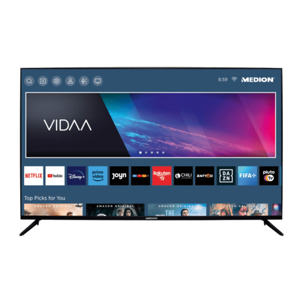 Bild 1 von MEDION LIFE X15516 (MD32155) 138,8 cm (55") UHD Smart-TV