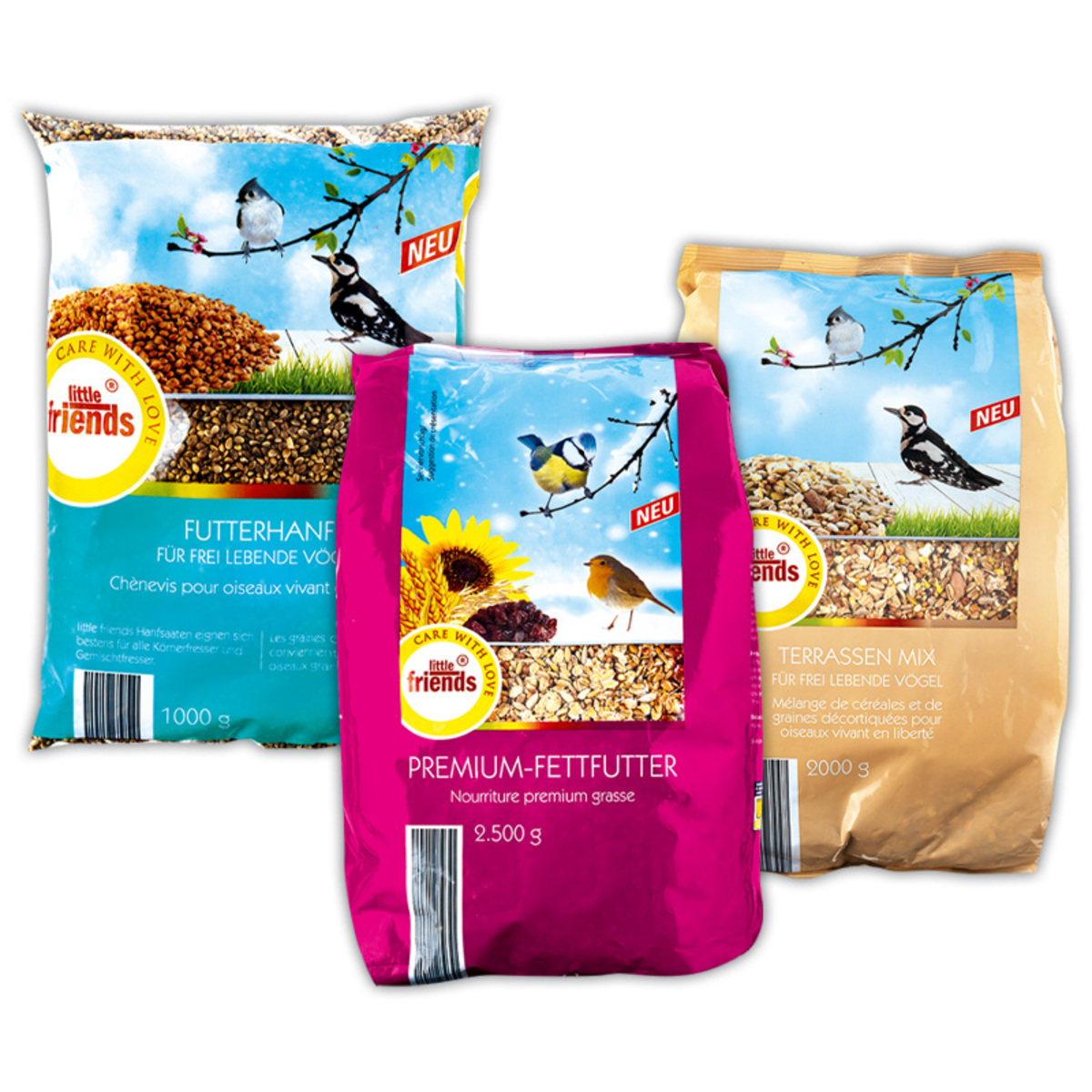 Bild 1 von Little-Friends Streufutter / Fettfutter