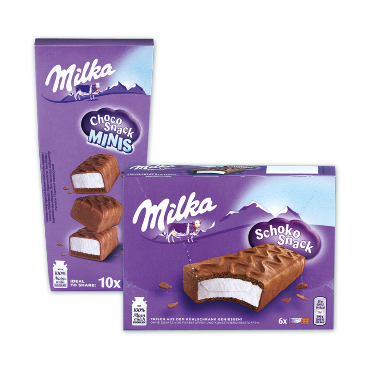 Milka Schoko Snack / Choco Snack Minis von Norma ansehen!