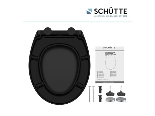 Bild 4 von Schütte WC Sitz Duroplast mit Absenkautomatik und Schnellverschluss