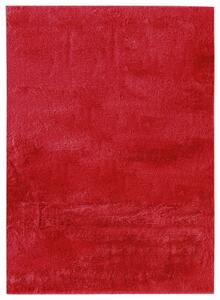 Kunstfell Caroline 3 in Rot ca. 160x220cm