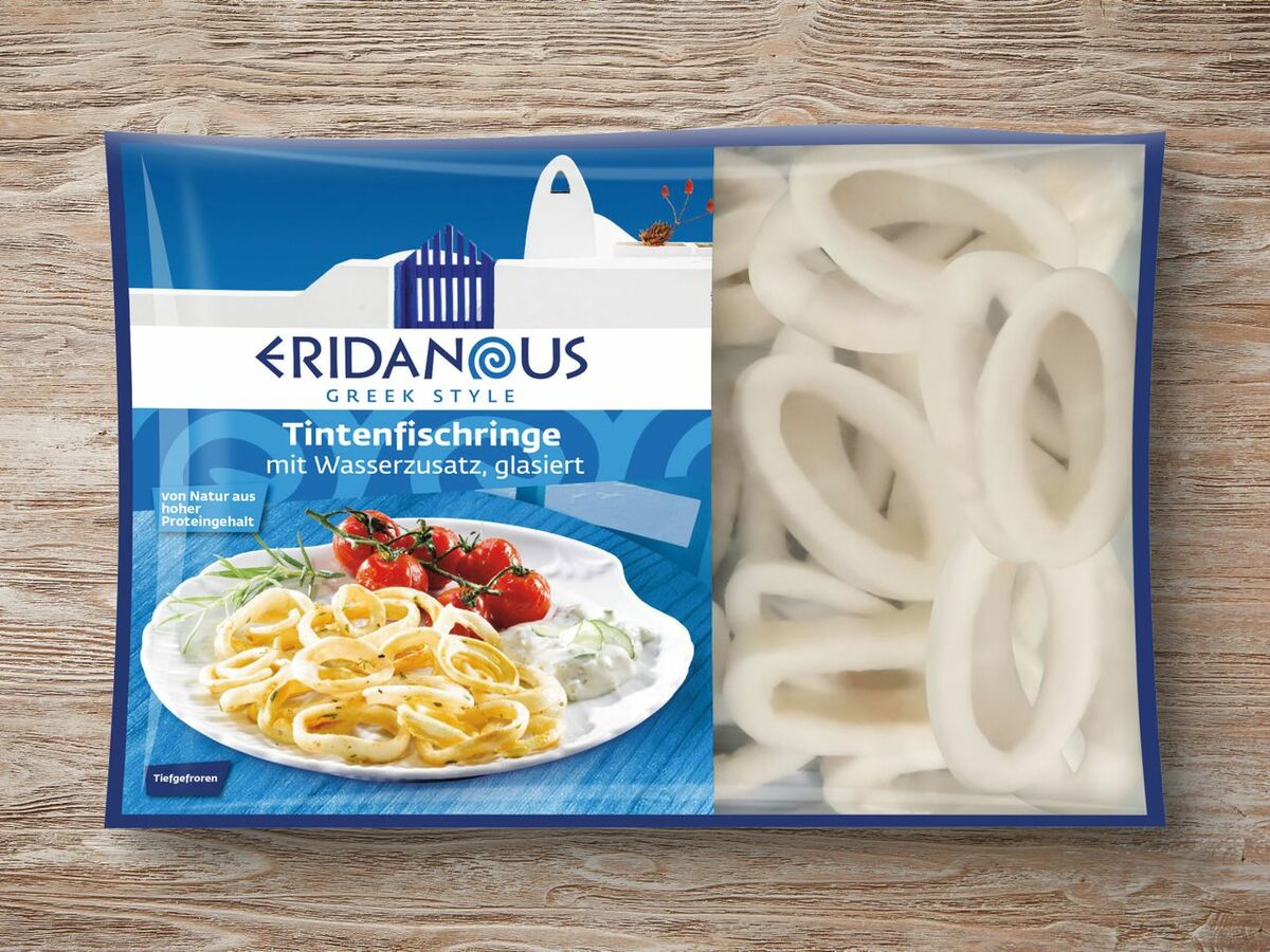 Bild 1 von Eridanous Tintenfischringe, 
         700 g; Abtropfgewicht: 630 g