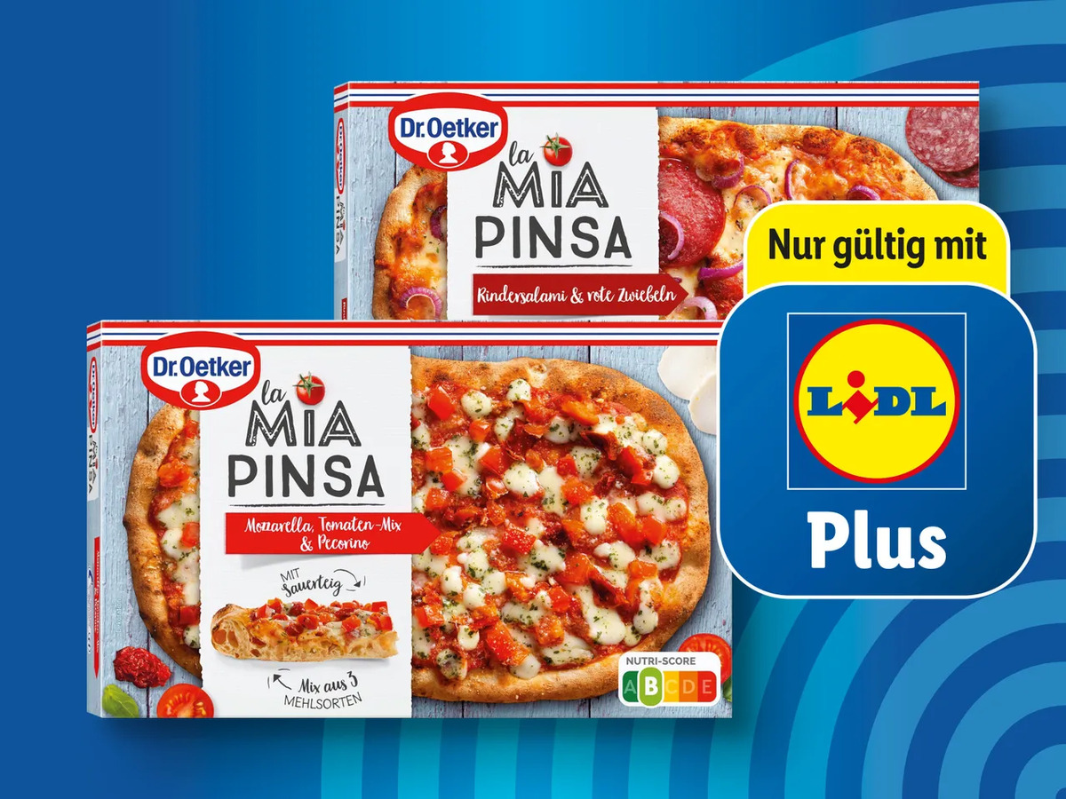 Bild 1 von Dr. Oetker La Mia Pinsa, 
         340/305/315 g