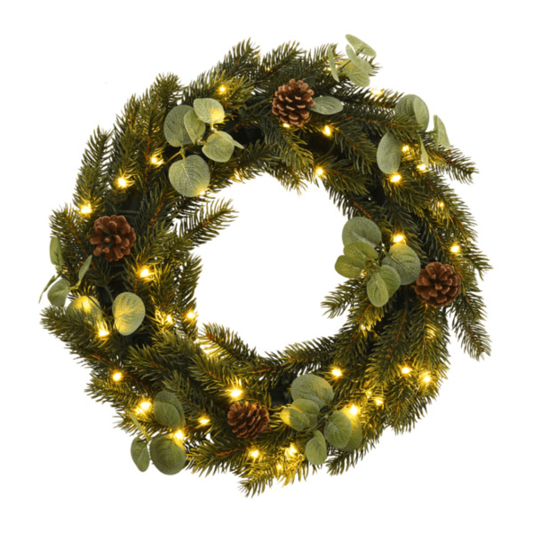 CASALUX LEDWeihnachtskranz von ALDI Nord ansehen!