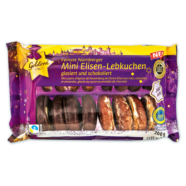 Goldora Mini Elisen-Lebkuchen von Norma ansehen!